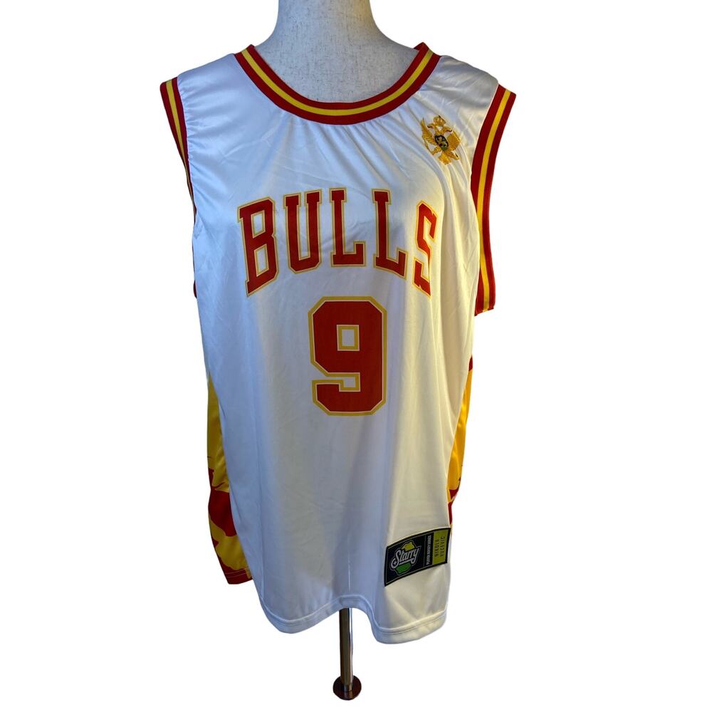 Chicago Bulls-Nikola Vucevic, Starry Player‎ Series Jersey.